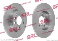 Bromsskiva Bakaxel 2 st till VW TRANSPORTER