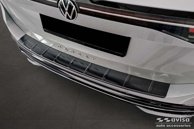 Lastskydd Rostfri Borstad Metall Svart VW Passat B9 Variant 2024->