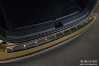 Lastskydd Rostfri Borstad Metall Svart Skoda Kodiaq II 2024->