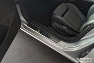 Instegslister i Borstad Svart Stål VW Passat B9 Variant 2024->