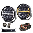 2-Pack Extraljus LED 9" Flextra Predator 110W XBB
