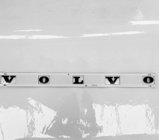 Svart Volvo emblem baklucka 550x25mm – Original Black Edition