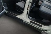 Instegslister i Matt Svart Stål Ford Tourneo Courier II 2023->