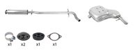 Avgassystem till VOLVO V70 II (285)