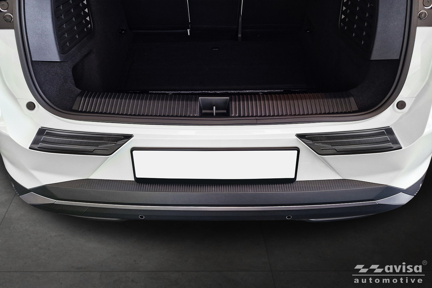 Lastskydd Rostfri Borstad Metall Svart Renault Scenic E-Tech Electric 2024->