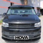 Huvskydd VW Transporter / Multivan T6 2015&ndash;2024 &ndash; Blanksvart ABS