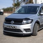Huvskydd VW Caddy IV 2015–2020 – Blanksvart ABS