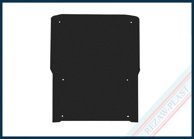 Lastrumsmatta Svart Fiat Fiorino III 2016->