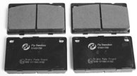 Bromsbeläggssats, skivbroms Fram Volvo 240, 140, 260, 164