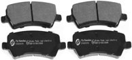 Bromsbeläggssats, skivbroms Bak Volvo S60, V70, S80, V60, Xc70, Xc60