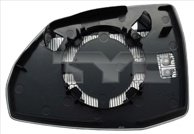 Backspegelglas höger – Audi Q5/Q7, TYC uppvärmt konvext