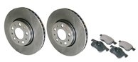 Bromssats fram – 286 mm skivor – Volvo S60 I, V70 II, XC70 I