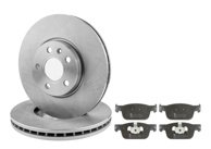 Bromssats fram – 296 mm skivor – Volvo S60 III, S90 II, V60 II, V90 II