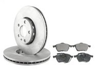 Bromssats fram – 288 mm ventilerade skivor – VW Passat B5/B5.5