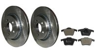 Bromssats bak – 308 mm skivor för Volvo XC90 I