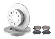 Bromssats bak 256mm – Audi A3 8P / VW Golf V–VI m.fl.