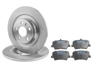 Bromssats bak – 302 mm skivor för Volvo XC40