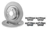 Bromssats bak – 302 mm skivor för Volvo S60 III, S90 II, V60 II, V90 II och XC60 II