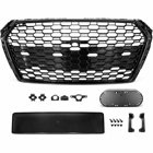 Grill Honeycomb Blank-Svart Audi A4 B9 2016-2019