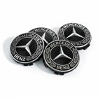 Navkapslar/Centrumkapslar Mercedes-Benz Original Svart