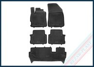 Gummimatta Svart Dacia Jogger Hybrid 7-Sits 2023->