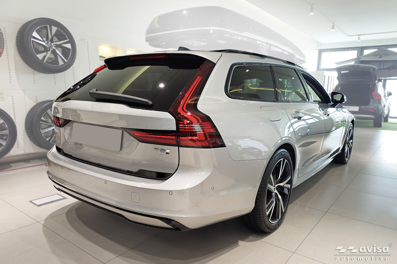 Dekorlist Volvo V90 II &ndash; svart, krom eller matt silver