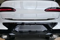 Dekorlist baklucka BMW X4 G02 LCI 2021– Blank Svart