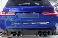 Dekorlist baklucka BMW 3-serie G21 Touring LCI 2022– Krom