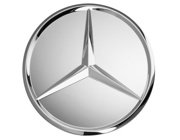 Navkapslar/Centrumkapslar Mercedes-Benz Original Chrome