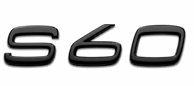 Emblem Svart S60 III Volvo S60 III Black Edition