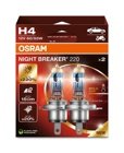 Osram Night Breaker 220 H4 halogenlampa – 2-pack