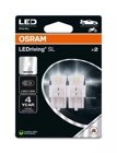 W21/5W LED-lampa vit – Osram LEDriving SL – 2-pack