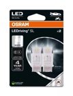 Osram LEDriving SL P27/7W LED-ersättningslampa vit 12 V – 2-pack