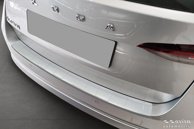 Lastskydd Rostfri metall i matt silver Skoda Octavia IV Combi 2019->