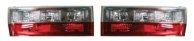 Baklampor Vit/Röd Briljant BMW 3-Serien E30 