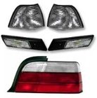 Paketpris Vit/Röd BMW 3-Serien E36 4 Sedan/Touring 1991-1998