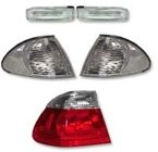 Paketpris Baklampor Vit/Röd BMW 3-Serien E46 Sedan 1998-2001