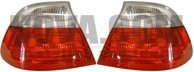 Baklampor Vit/Röd BMW 3-Serien E46 Coupe 3.1999-8.2001