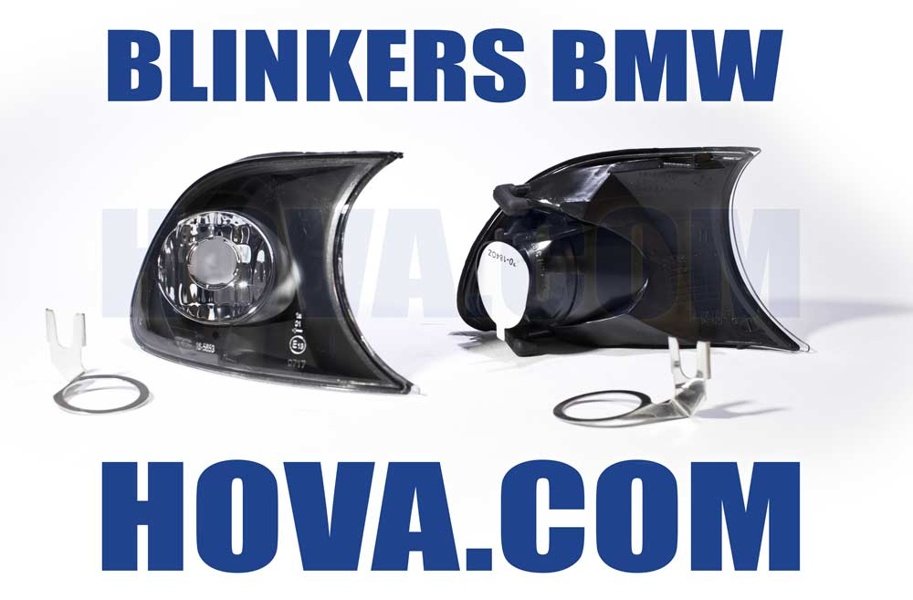 Blinkers Svart BMW E46 Coupe/Cabriolet 10.20012.2003