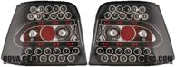Baklampor LED Svart VW Golf MK4 