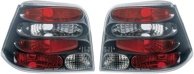 Baklampor Lexus Race Svart VW Golf MK4 