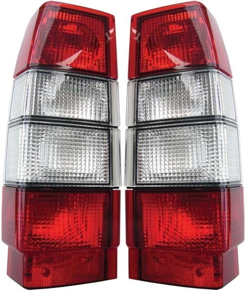 Baklampor Vit/Röd Volvo 745, 765, 945, 965 