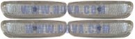 Sidomarkeringar/Positionsljus Vit Paket 4st Volvo S40/V40 Fas 1 4st