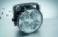 DRL LED Rund 70mm