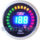 Mätare 52mm H-Line LCD Smoke 52mm Oljetemp 