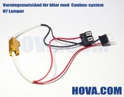 Varningsmotstånd 50W till H7-Lampor