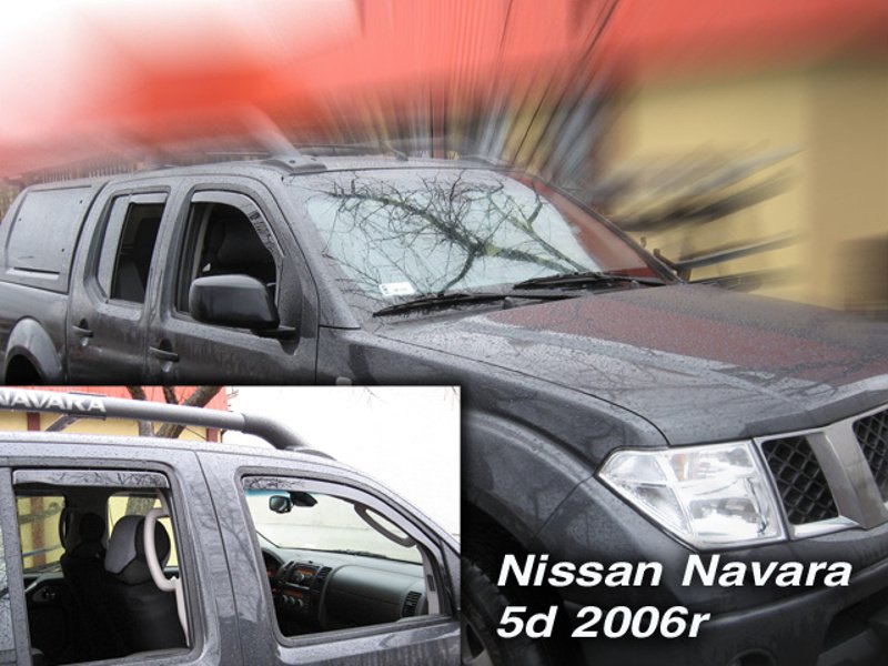 Paketpris Huvskydd och Vindavvisare Nissan Navara 2005-2010