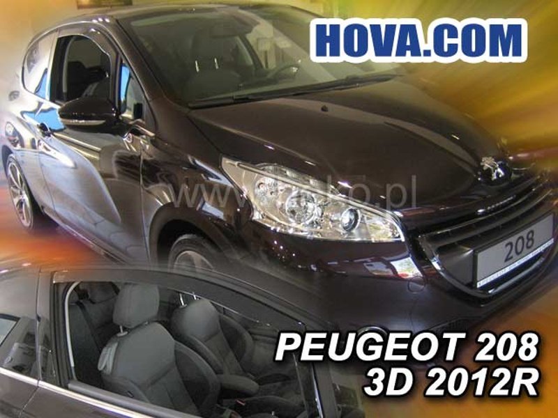 Vindavvisare Peugeot 208 3-Dörrars mellan 2012-2019