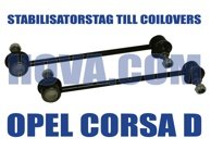 Stabilisatorstag till Coiloverssatser Alfa Romeo MiTo, Opel Corsa D