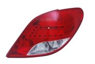 Baklampa LED Höger Peugeot 207 WA/WC/WK